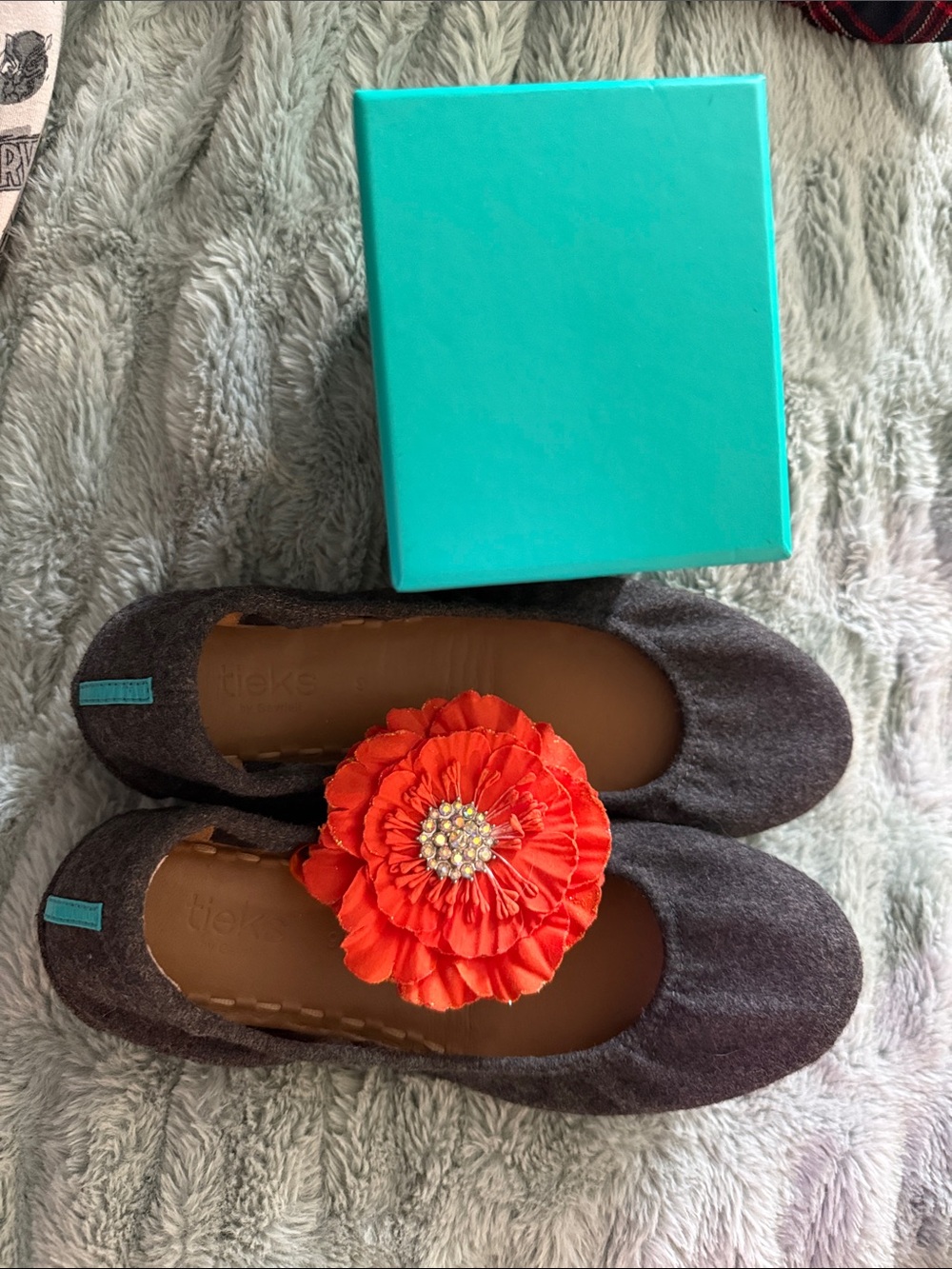 Tieks Greystone Size 9